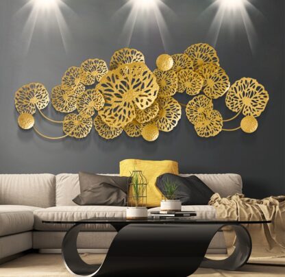 Vægdekoration Aimee 60x153cm gylden