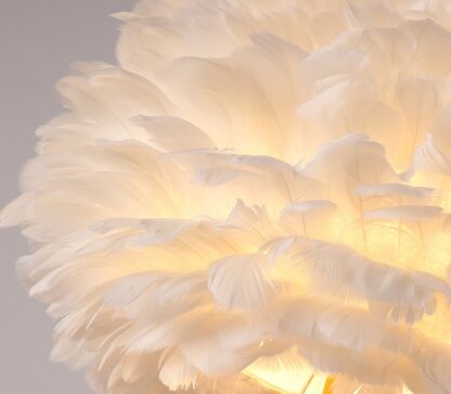 Bordlampe Blanche 43x69cm hvid - Image 5