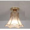 Loftslampe Carla 19x20cm gylden