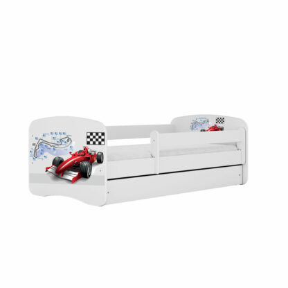 Børnesenge Med Madras Og Opbevaringskasse Formula 160x80cm  møbelplade - Image 4