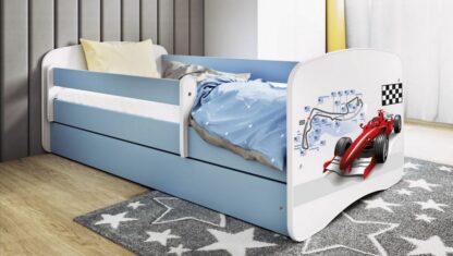 Børnesenge Med Madras Og Opbevaringskasse Formula 160x80cm  møbelplade