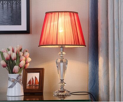 Bordlampe Roxane 30x51cm orange