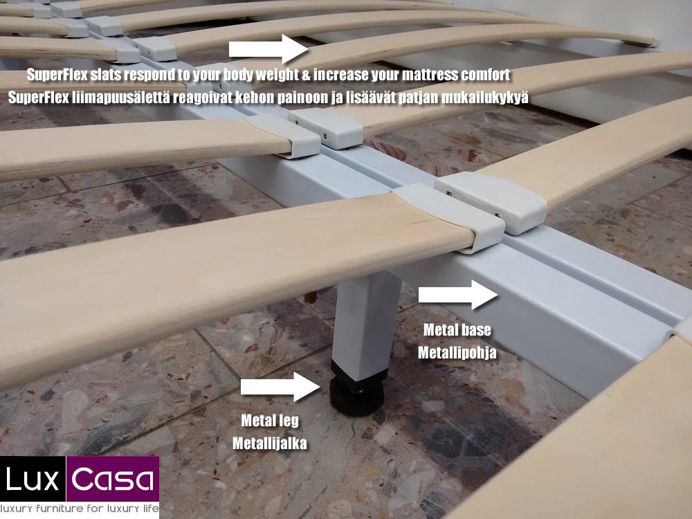 Seng Ronda Lux 160-180 kunstigt læder - Image 3